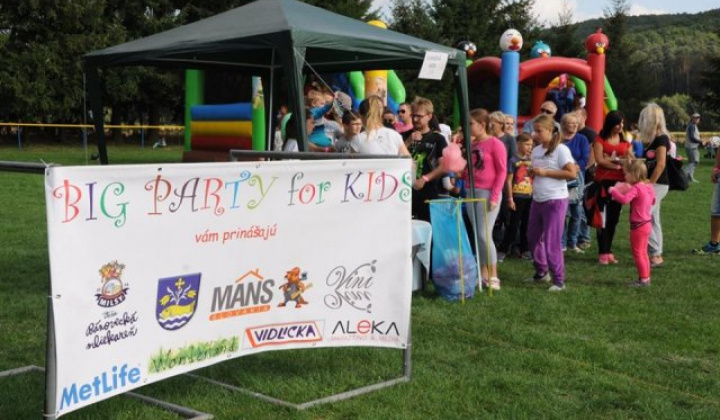 Big party for kids v našej obci 2015